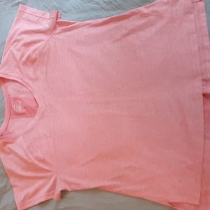 Trek Gear DryTek Short Sleeve Peach-Colored Top